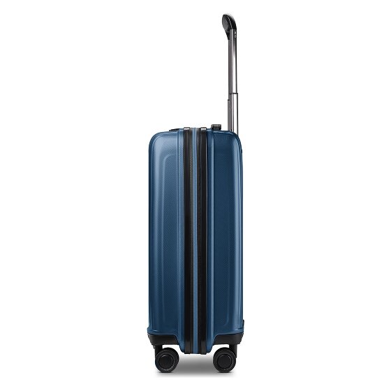 Redolz Essentials 14 4-wheel Cabin suitcase, 55 cm, Slim