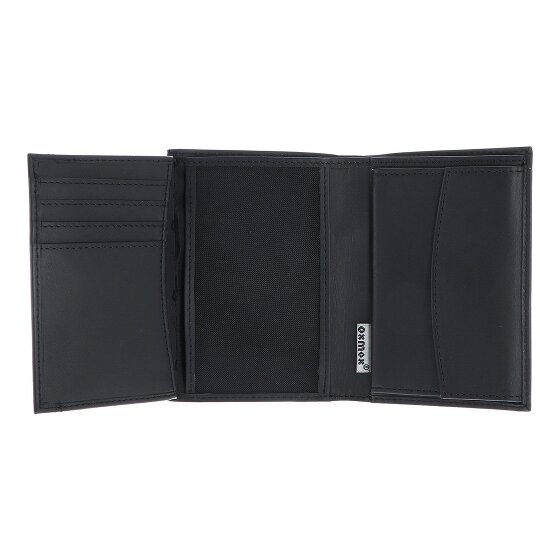 oxmox Leather Wallet RFID protection Genuine Leather 13 cm