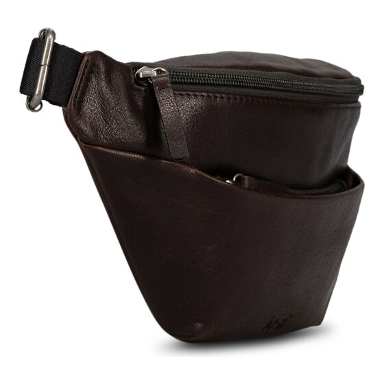 Jost Glasgow Bum bag RFID protection Genuine Leather 36 cm