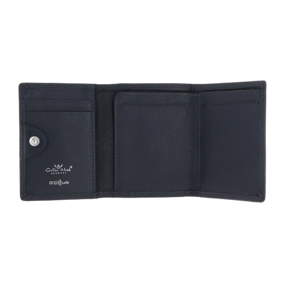 Golden Head Polo Wallet RFID protection Genuine Leather 10 cm
