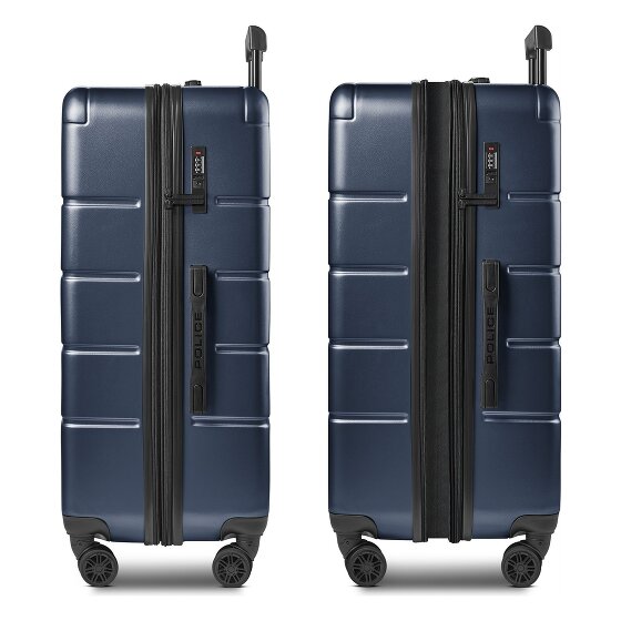 Police Dublin 4 wheels Trolley L 75 cm Expandable