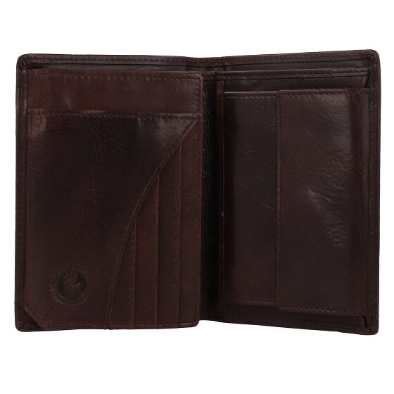 Greenburry Newport Wallet RFID protection Leather 12.5 cm