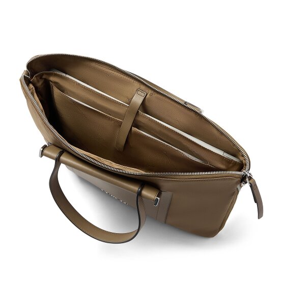 Piquadro Lyra Briefcase Genuine Leather 42 cm Laptop compartment Expandable