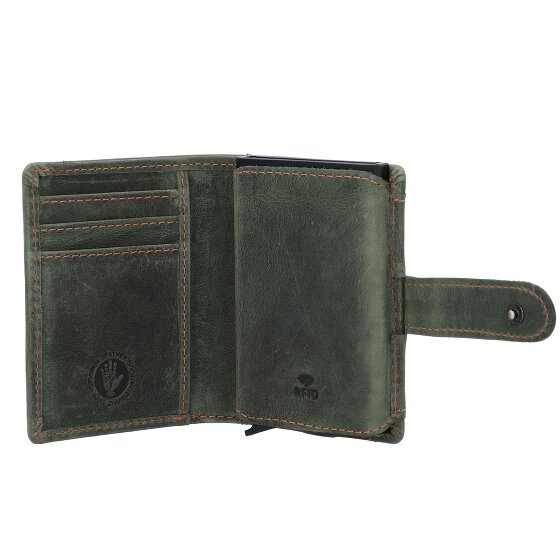 Greenburry Vintage Original wallet RFID leather 8 cm