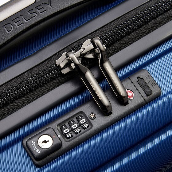 Delsey Paris Shadow 5.0 Slim 4 Roll Cabin Trolley 55 cm