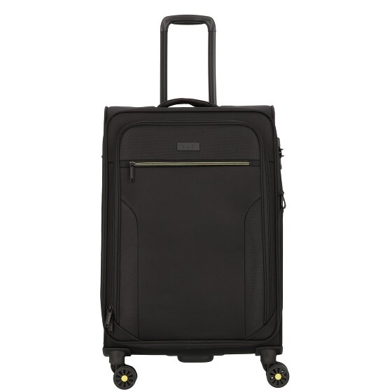 d&n Travel Line 9704 4 wheels Trolley M 68 cm with expansion pleat