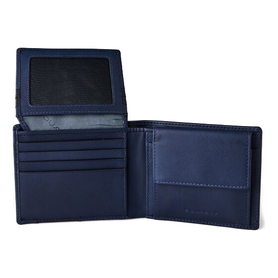 Piquadro Finn Wallet RFID protection Leather 11 cm