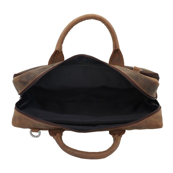 Plevier Retro Colmar Briefcase Leather 40 cm Laptop compartment