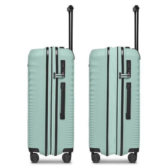 Farmhood Eco Edition 4 wheels Suitcase set 3-piece with expansion pleat