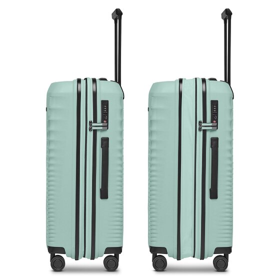 Farmhood Eco Edition 4 wheels Suitcase set 3-piece with expansion pleat
