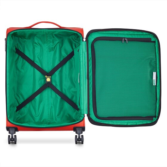 Delsey Paris x United Colors of Benetton Color Block 4-wheel suitcase set 3 pcs.