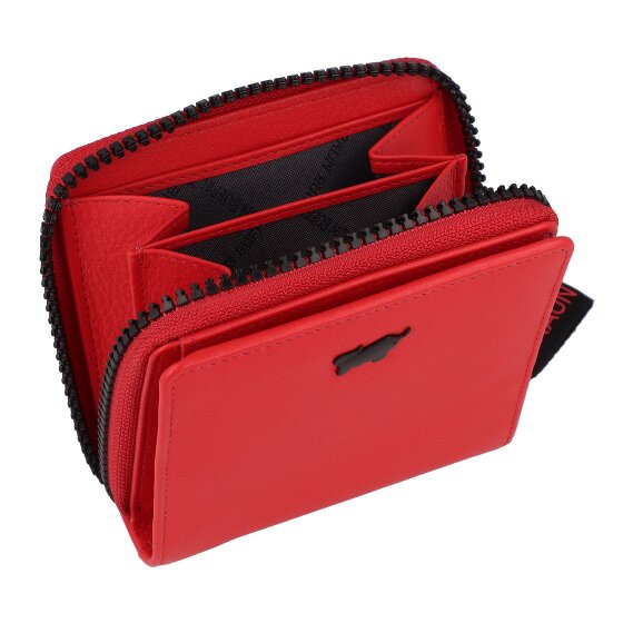 Braun Büffel Capri Wallet RFID protection Leather 11 cm