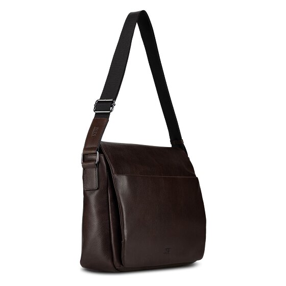 Jost London Messenger Genuine Leather 34 cm Laptop compartment