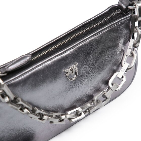 PINKO Half Moon Handbag Leather 23 cm