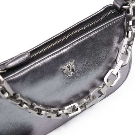 PINKO Half Moon Handbag Leather 23 cm