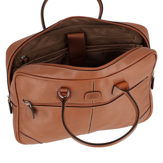 Bric's Life Pelle briefcase leather 38 cm laptop compartment
