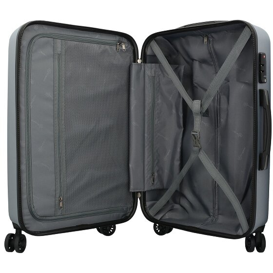 Bugatti Lima 2.0 FL 4-wheel suitcase set 3pcs with double wheels