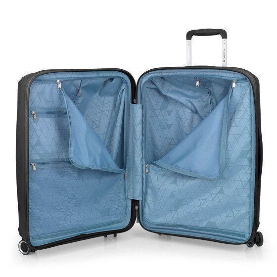 Gabol Queens 4 wheels Suitcase set 2-piece with expansion pleat