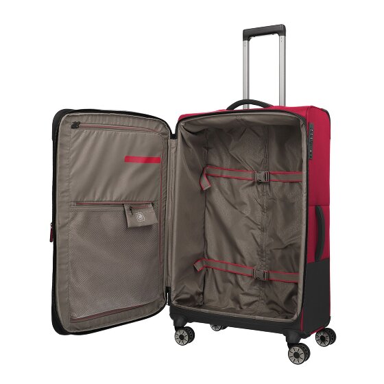 Travelite Crosslite 5.0 4 wheels Trolley L 77 cm with expansion pleat