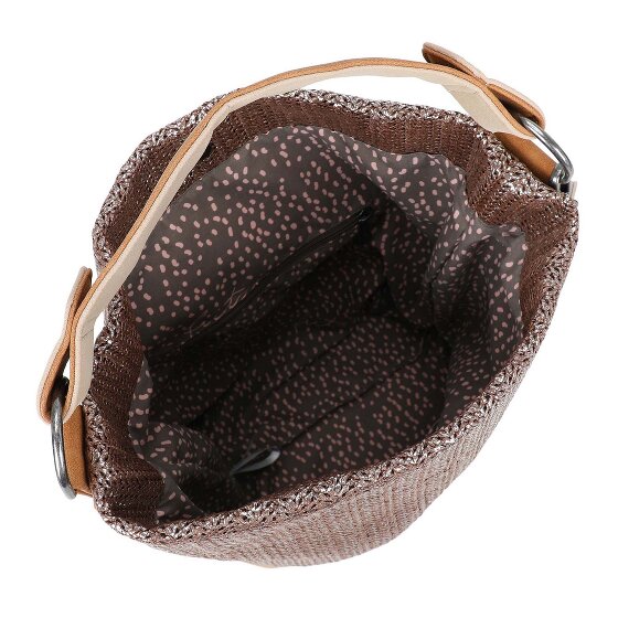 Fritzi aus Preußen Limited Painted Straw Shoulder Bag 27 cm