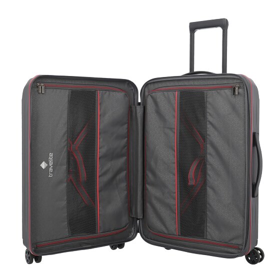 Travelite Dynamiic 4 wheels Suitcase set 3-piece with expansion pleat