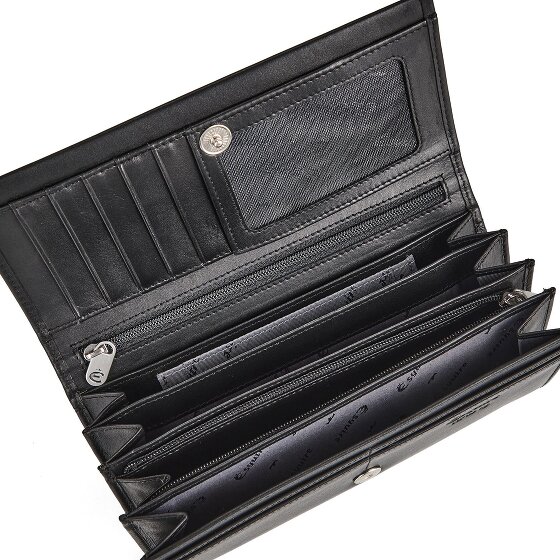 Esquire Silk Wallet Genuine Leather 19 cm
