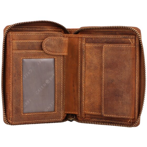 Greenburry Vintage zodiac wallet leather 10 cm