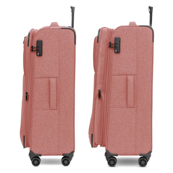Redolz Essentials 12 LARGE 4 wheels Trolley 79 cm with expansion pleat