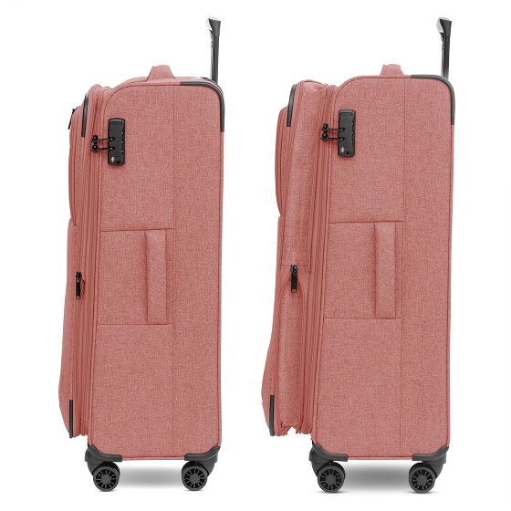 Redolz Essentials 12 LARGE 4 wheels Trolley 79 cm with expansion pleat