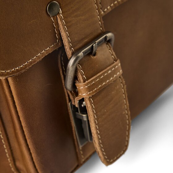aunts & uncles Heritage Briefcase Genuine Leather 39 cm Laptop compartment