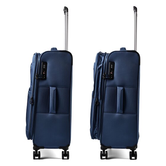 Cocoono Mauritius 4 wheels Trolley M 70 cm with expansion pleat