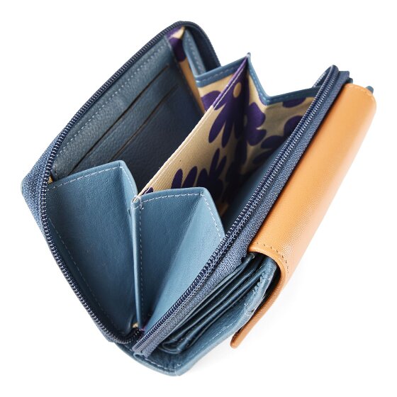 Greenburry Nappa Wallet RFID protection Leather 14 cm