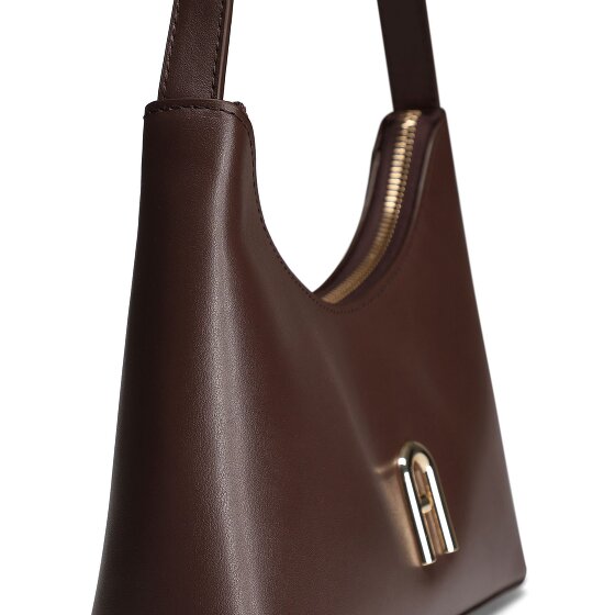 Furla Diamante Shoulder Bag Leather 24 cm