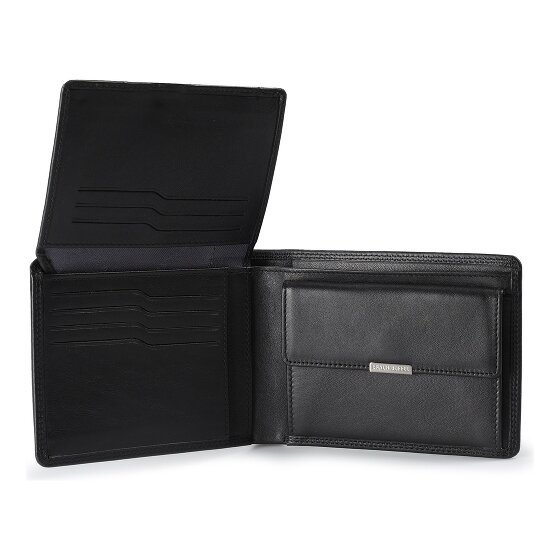 Braun Büffel Golf 3.0 Wallet RFID protection Leather 12 cm