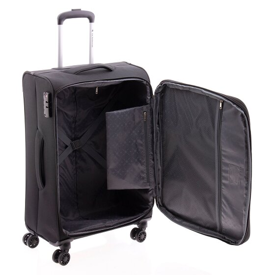 Gladiator 3700 4 wheels Trolley 66 cm Expandable