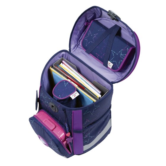 DerDieDas ErgoFlex Easy LED School bag set 5-piece