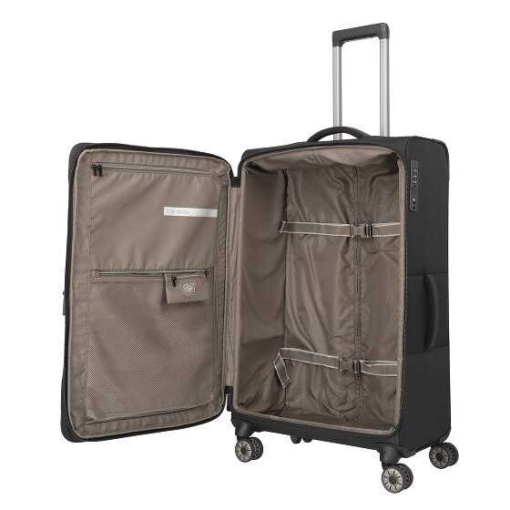 Travelite Crosslite 5.0 4 wheels Trolley L 77 cm with expansion pleat