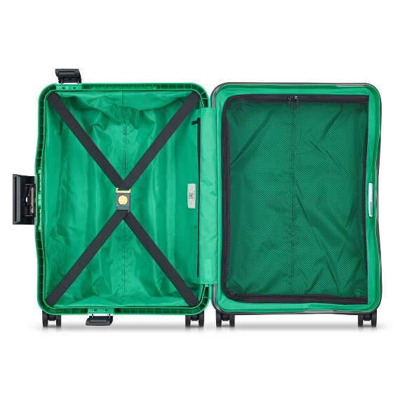 Delsey Paris x United Colors of Benetton Color Block Hardside 4-wheel cabin trolley 55 cm