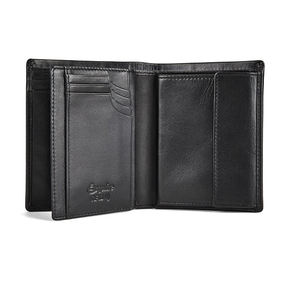 Esquire Silk Wallet RFID protection Genuine Leather 9 cm