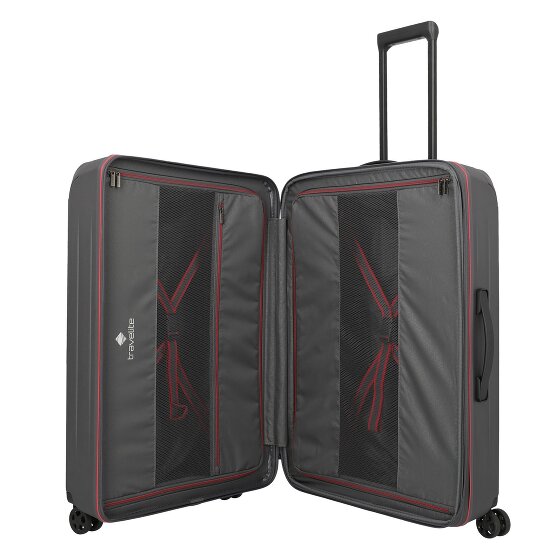 Travelite Dynamiic 4 wheels Trolley L 76 cm with expansion pleat