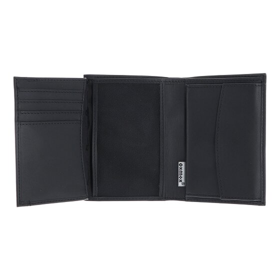 oxmox Leather Wallet RFID protection Genuine Leather 13 cm