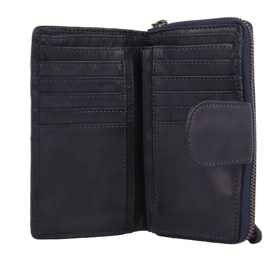 Harbour 2nd Soft Weaving Lucinda Wallet Leather 16 cm
