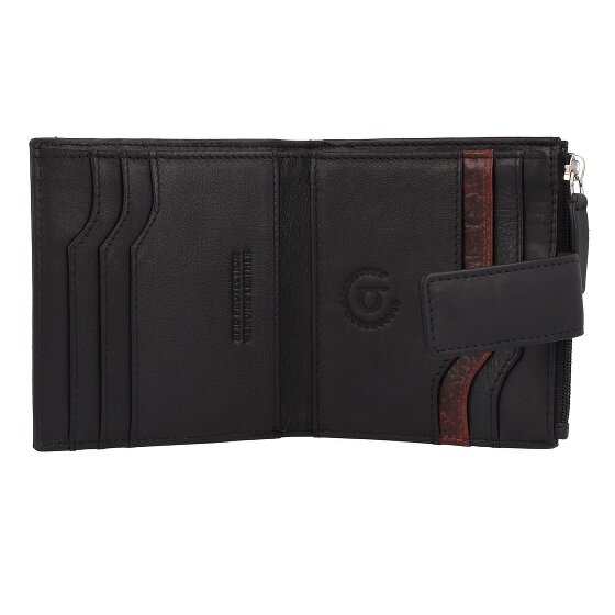 Bugatti Corso DeLuxe Wallet RFID protection Leather 10 cm