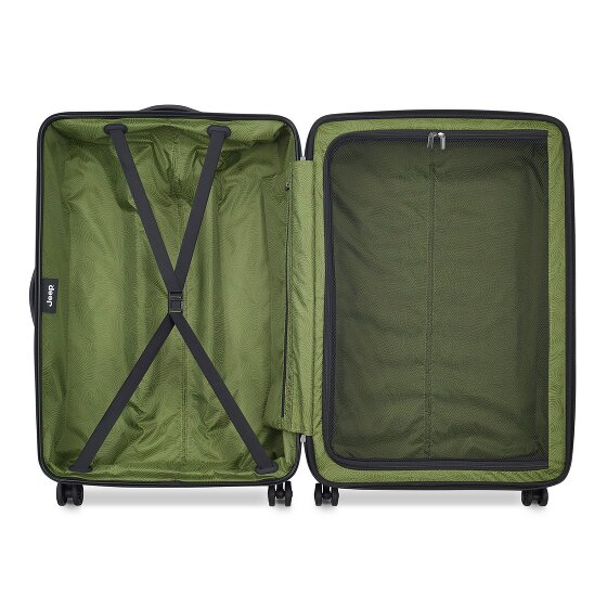 Jeep JH004C 4 wheels Trolley 75 cm with expansion pleat