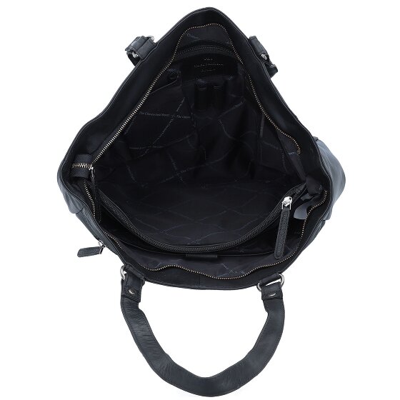 The Chesterfield Brand Wax Pull Up Shoulder Bag Leather 36 cm Laptop compartment