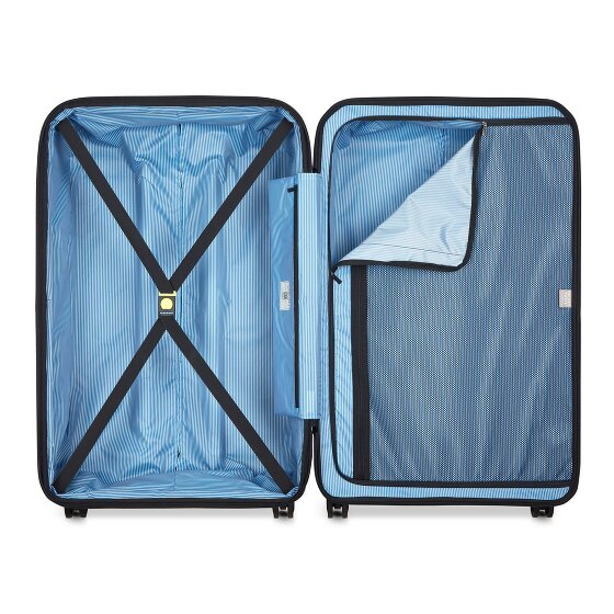 Delsey Paris Lutece Se 4 wheels Trolley 68 cm with expansion pleat