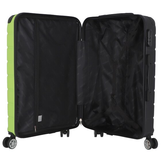 Nowi Rhodos 4 wheels Suitcase set 3-piece