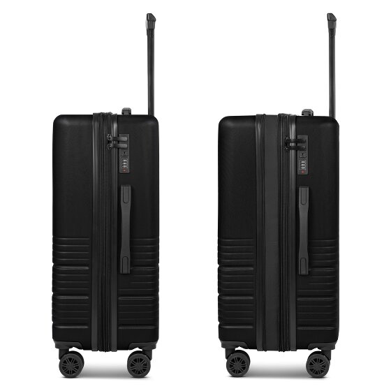 camel active Hanoi 4 wheels Suitcase set 3-piece with expansion pleat