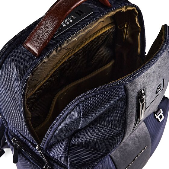 Piquadro Letter backpack RFID 42 cm laptop compartment