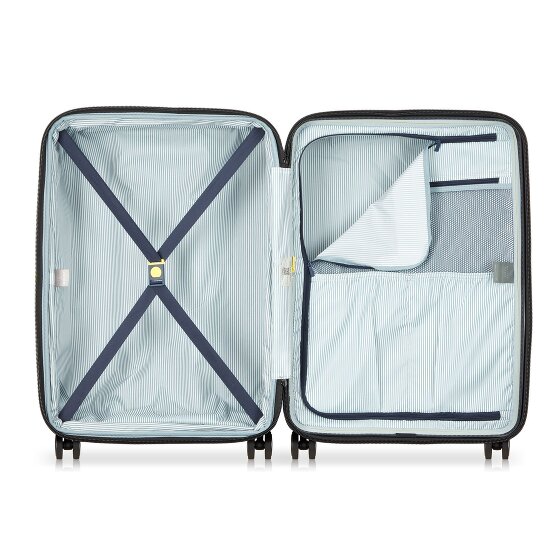 Delsey Paris Longitude 4 wheels Trolley 69 cm with expansion pleat